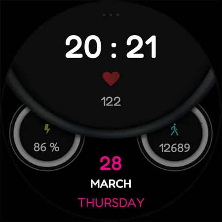 IA106 Digital Sport Watchface screenshot 14