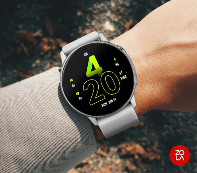 Active Sporty Watch Face screenshot 4