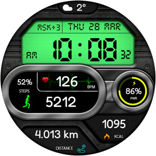 DIGI SARTUM URX54 Watch face screenshot 18