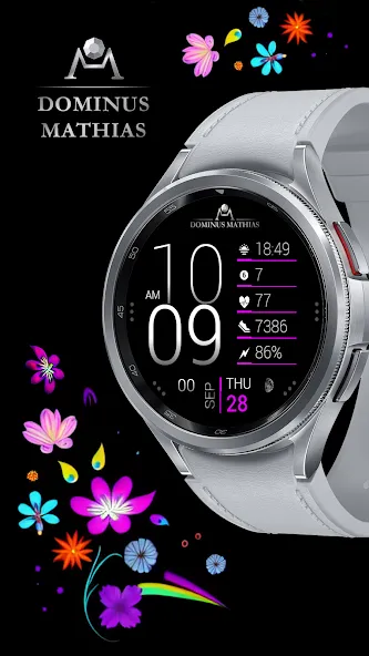 DM041 Digital Watch Face screenshot 4