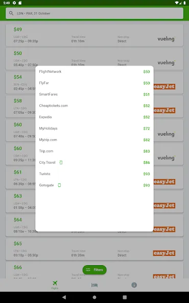 Low Fare Flights screenshot 18