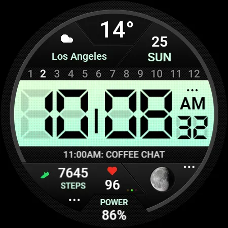 TVV Digital 2 Watch Face screenshot 10