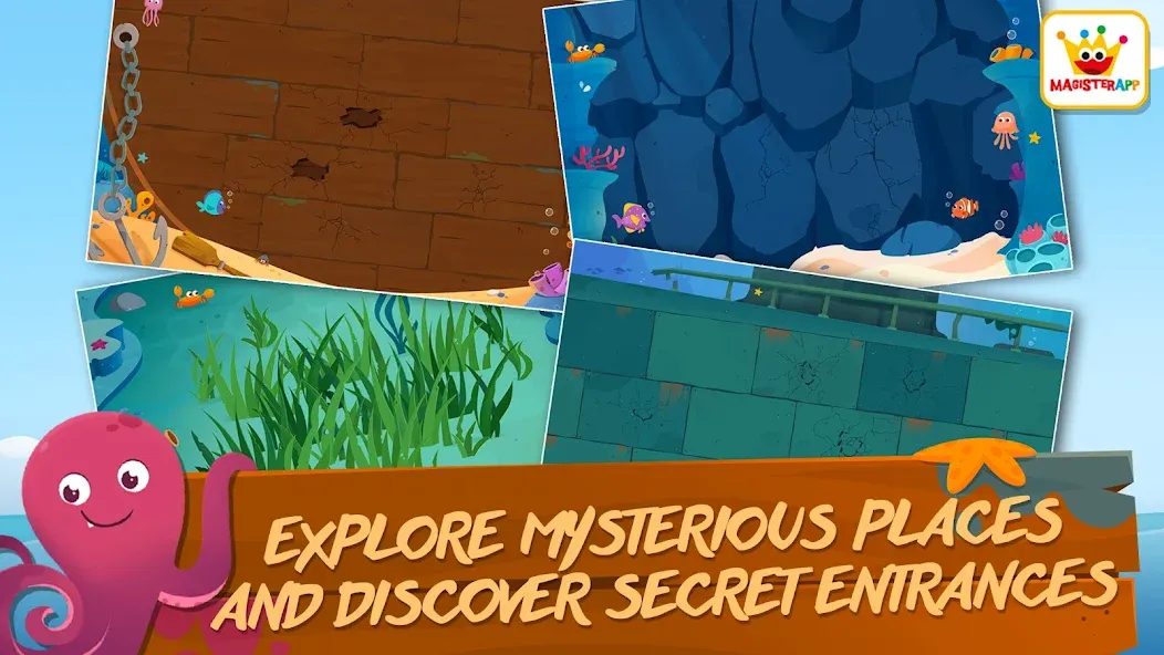 Archaeologist Deep Blue - Kids screenshot 2