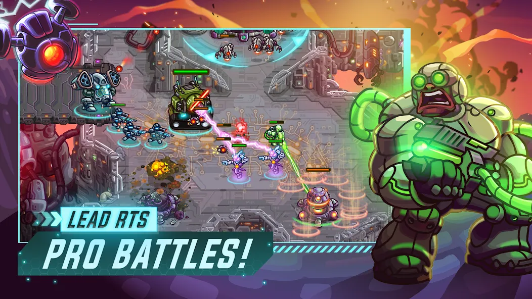 Iron Marines Offline Strategy screenshot 4