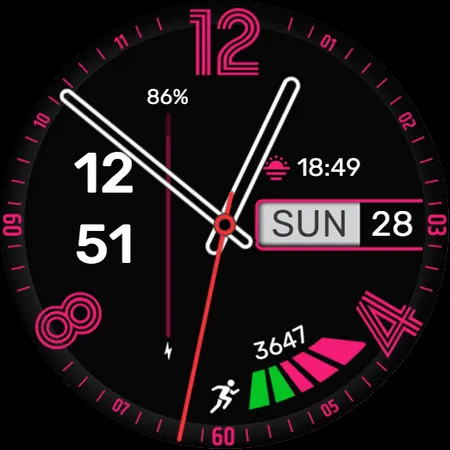 Minima 11 Minimal Watchface screenshot 13