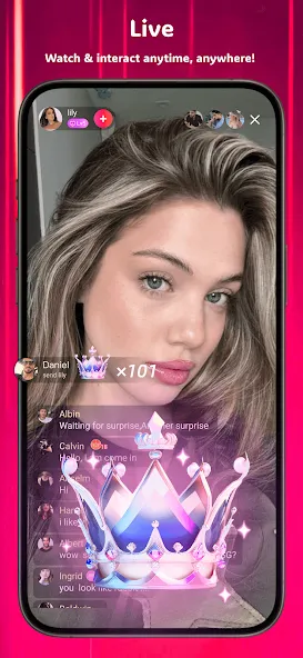 WeJoy Pro-Live Video Party screenshot 1