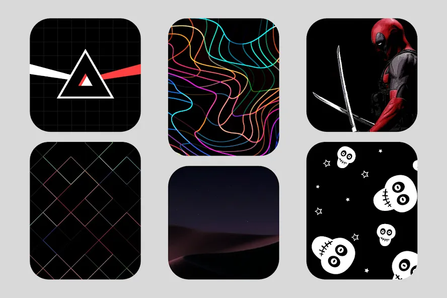 OneBlack - Icon Pack screenshot 5