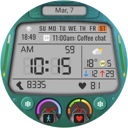 DB063 Fusion Watch Face screenshot 30
