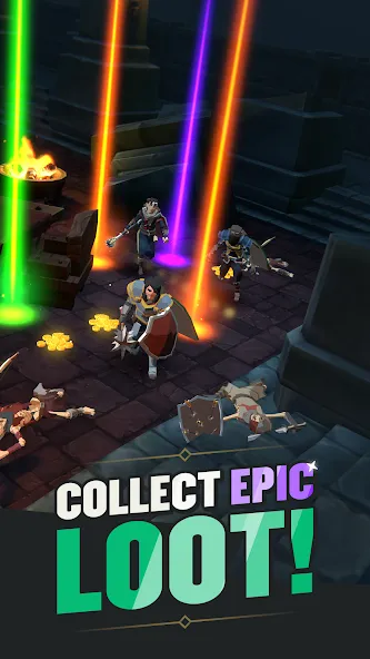 Idle Dungeon Raiders - AFK RPG screenshot 4