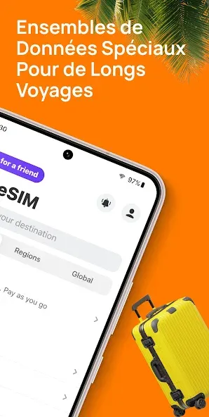 Yesim: eSIM Internet Voyage screenshot 2