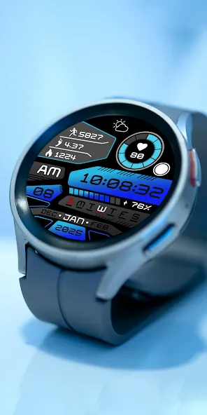 Digital Quantum HUD Watch Face screenshot 3