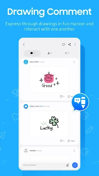 PENUP – Drawing-sharing SNS screenshot 7