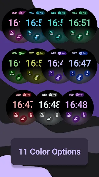 Minimal - Wear OS 3 Watch Face screenshot 2