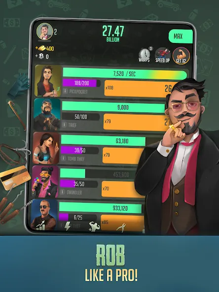Idle Thieves - Mafia Tycoon screenshot 9