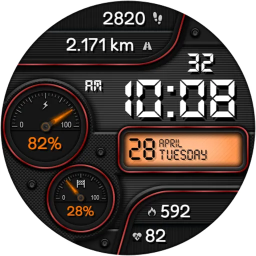 DIGI WAXARAT CTS90 Watch face screenshot 22