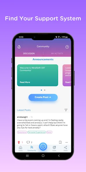 MindShift CBT - Anxiety Relief screenshot 3