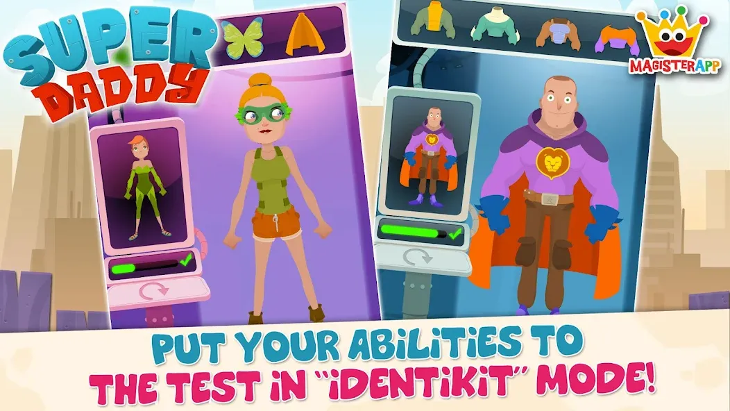 Super Daddy - Dress Up a Hero screenshot 5