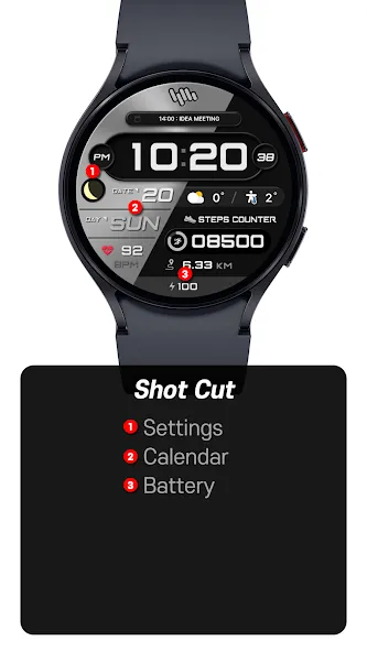 SamWatch Color Metal B screenshot 3