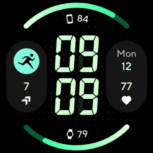 Horizon 9: Watch face screenshot 9