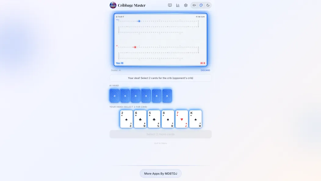 Offline Cribbage Master Ai screenshot 28