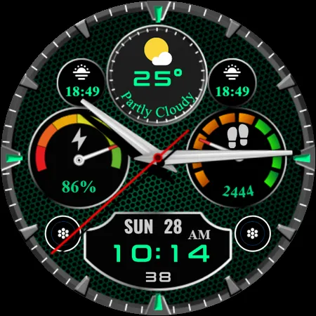 MAHO007 Wear OS Watch Face screenshot 29
