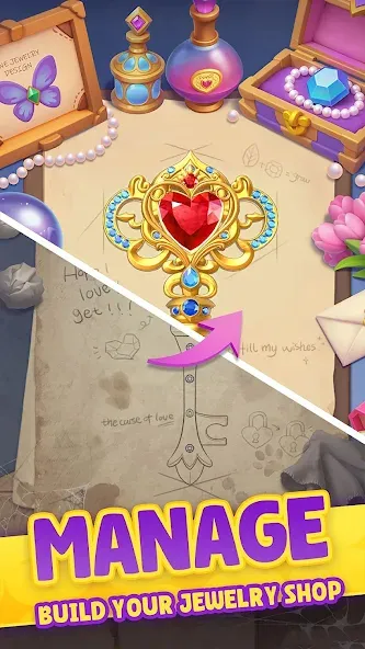 Gem Secret:Merge&Craft screenshot 13