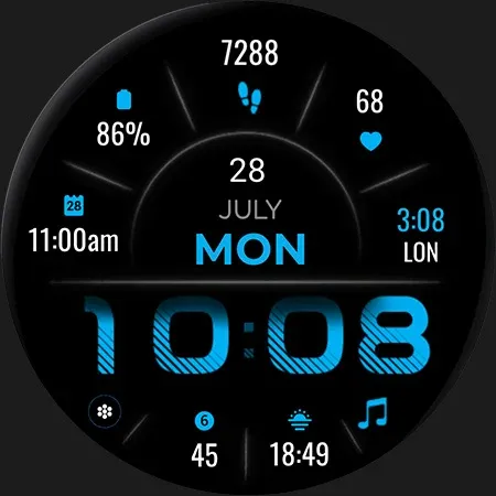 ML2U 127 Watch Face screenshot 29