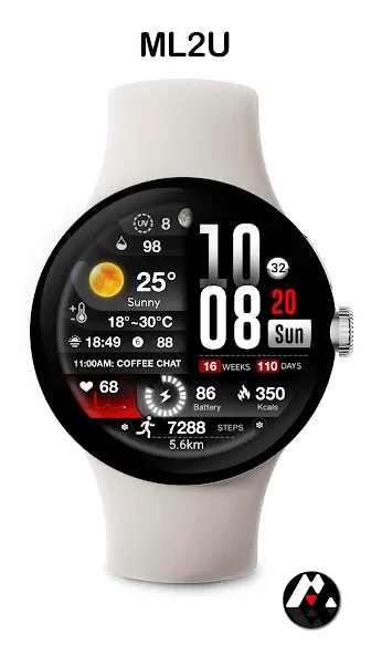 ML2U 239 Watch Face screenshot 1