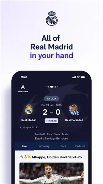 Real Madrid screenshot 1