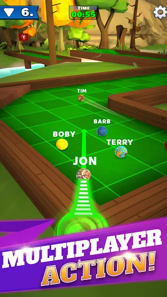 Mini Golf Club-PvP Multiplayer screenshot 2