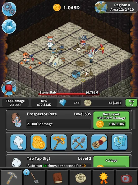 Tap Tap Dig: Idle Clicker Game screenshot 13