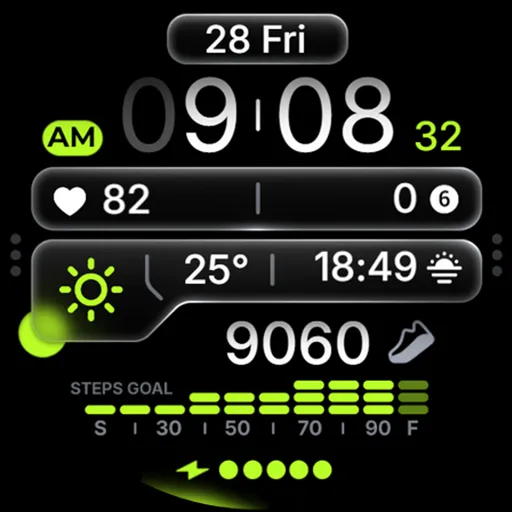 OMG 426 - Digital Watch Face screenshot 26