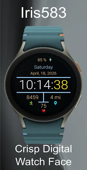 Iris583 Crisp Digital Watch screenshot 23