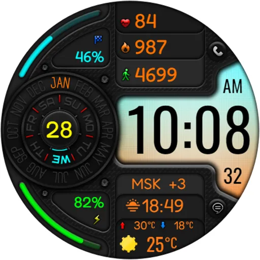DIGI LITRACON CTS79 Watch face screenshot 21
