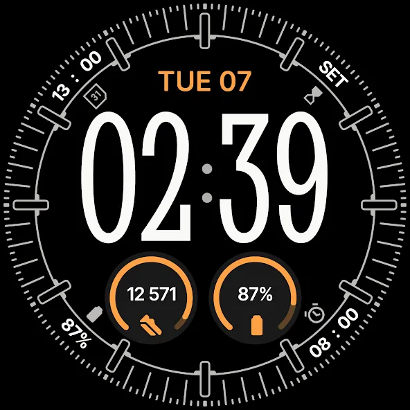 Omnis Digital Watch Face screenshot 34