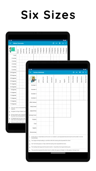 Logic Grid Puzzles: Brain Game screenshot 11