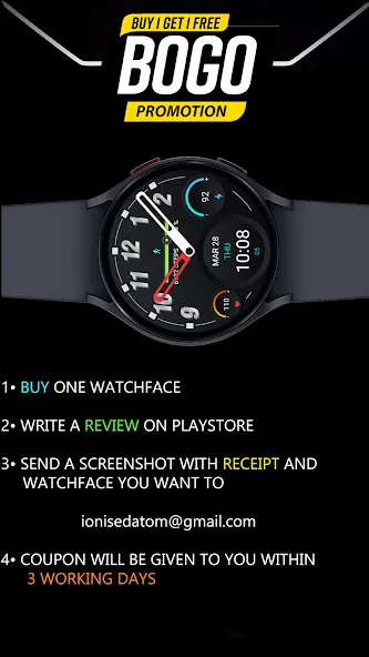 IA109 ANALOG DIGITAL WATCHFACE screenshot 6