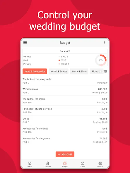 Wedding Planner by MyWed screenshot 12