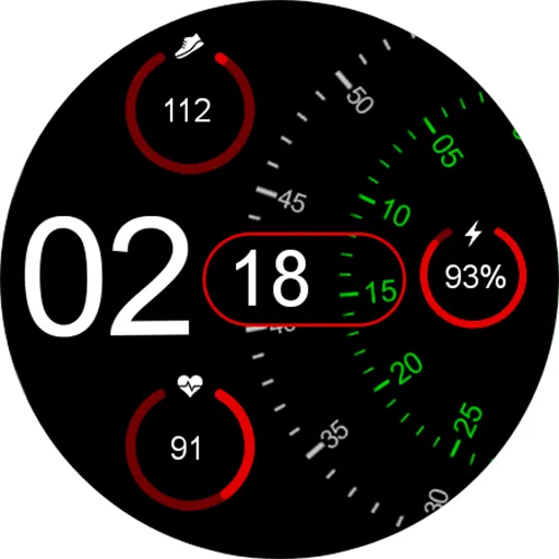 Pixel Rotary URX95 Watch face screenshot 14