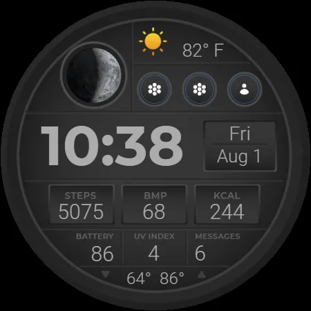 SWF Digital Mastery Watch face screenshot 9