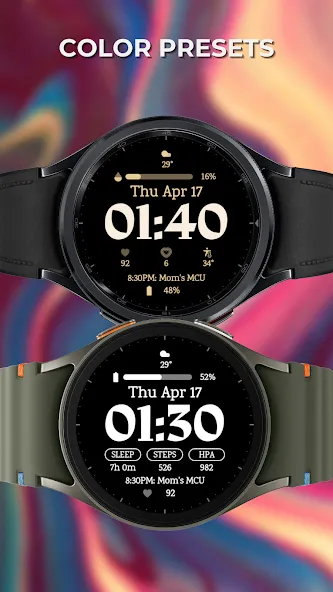 EXD158: Digital Watch Face screenshot 1