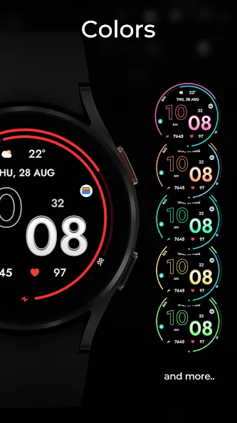 TVV Fitness 5 Watch Face screenshot 2