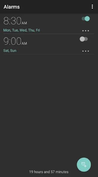 Simple Alarm Clock screenshot 3