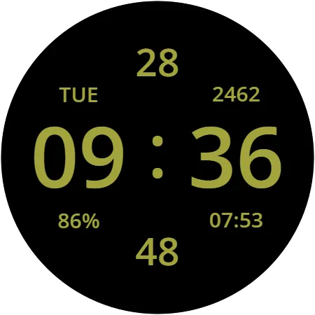 Less Is More - Watch Face screenshot 9