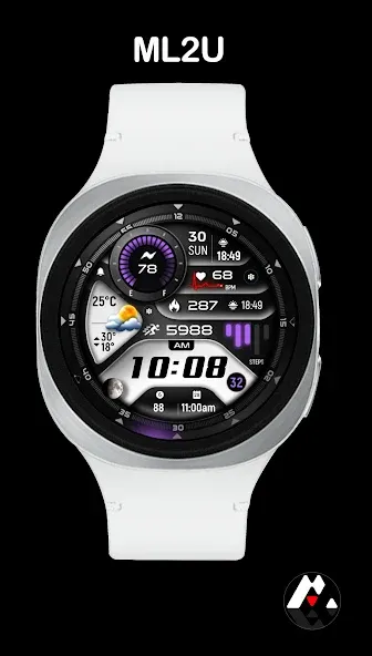 ML2U 356 Watch Face screenshot 8