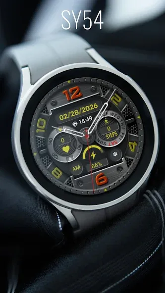 SY54 Watch Face for Wear OS screenshot 4