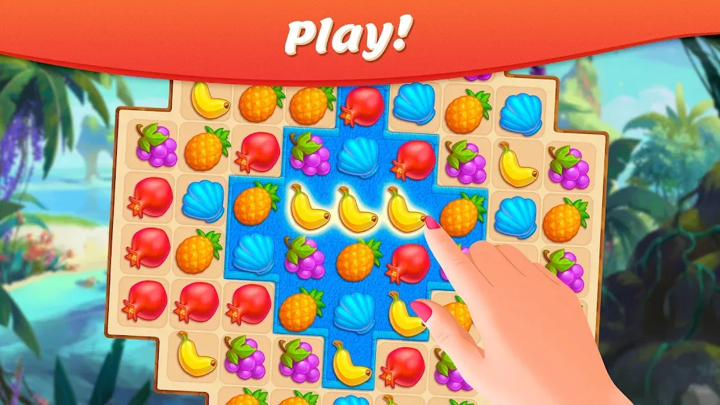 Tropical Forest: Match 3 Story screenshot 4