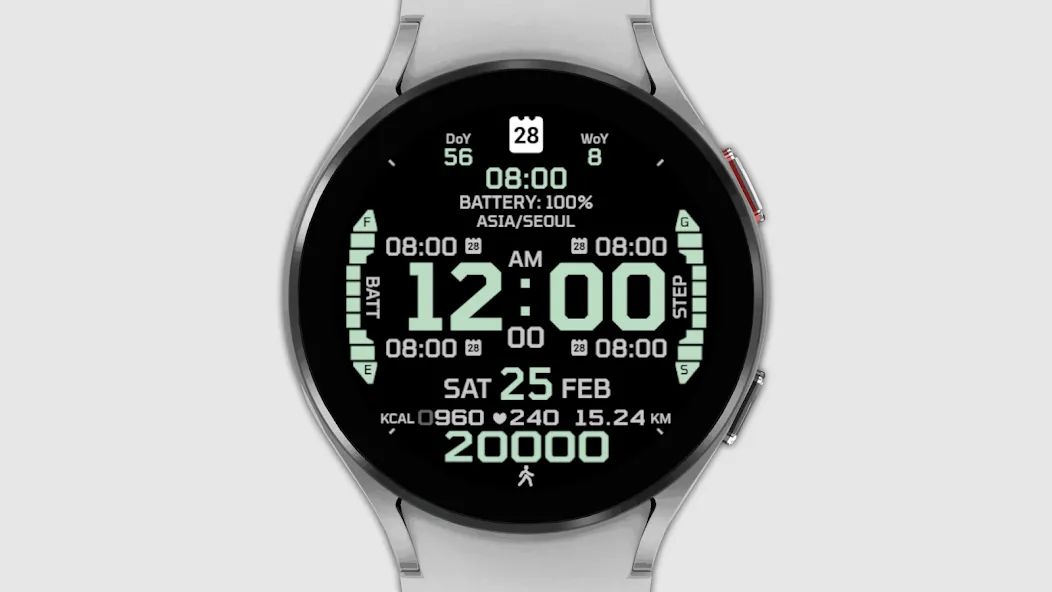 IWF AllNew DIGI II watch face screenshot 5
