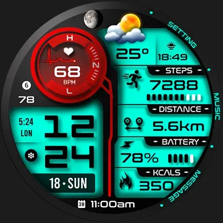 ML2U 263 Watch Face screenshot 32