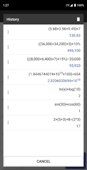ClevCalc - Calculator screenshot 7